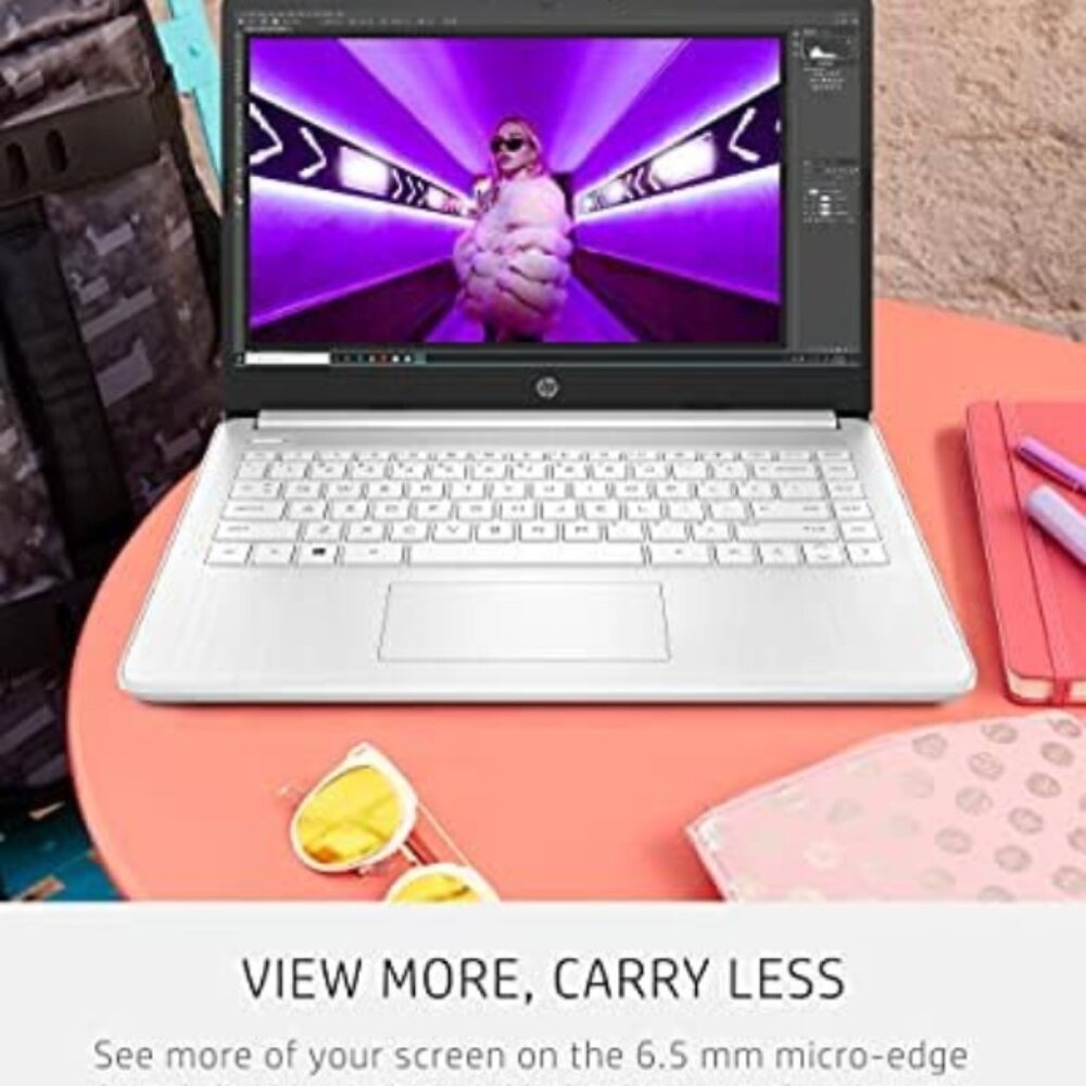 HP 14 Laptop, Intel Celeron N4020 Processor, 4GB RAM, 64GB Storage
